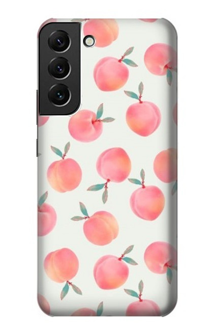 S3503 桃 Peach Samsung Galaxy S22 Plus バックケース、フリップケース・カバー