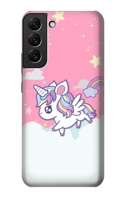 S3518 ユニコーン漫画 Unicorn Cartoon Samsung Galaxy S22 Plus バックケース、フリップケース・カバー