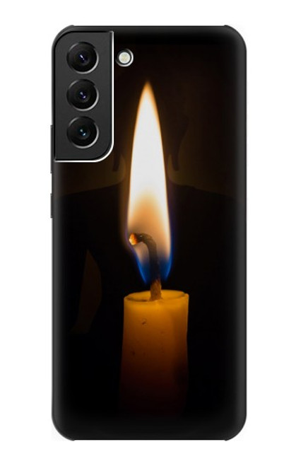 S3530 仏 Buddha Candle Burning Samsung Galaxy S22 Plus バックケース、フリップケース・カバー
