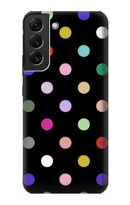 S3532 カラフルな水玉 Colorful Polka Dot Samsung Galaxy S22 Plus バックケース、フリップケース・カバー