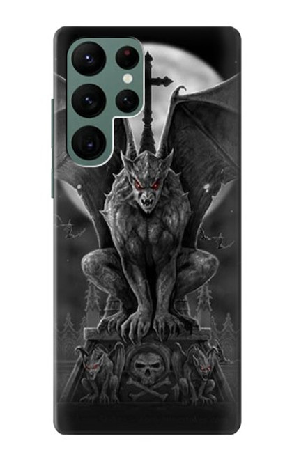 S0850 ガーゴイル悪魔 Gargoyle Devil Demon Samsung Galaxy S22 Ultra バックケース、フリップケース・カバー