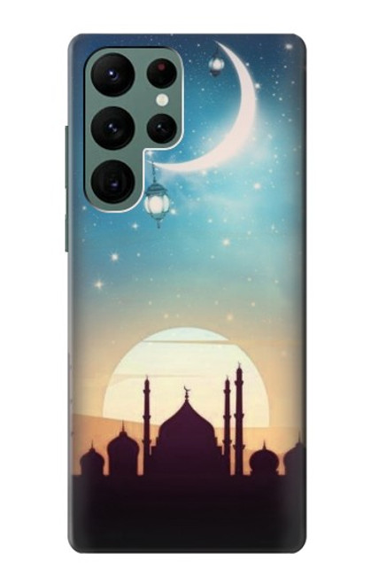 S3502 イスラムの夕日 Islamic Sunset Samsung Galaxy S22 Ultra バックケース、フリップケース・カバー