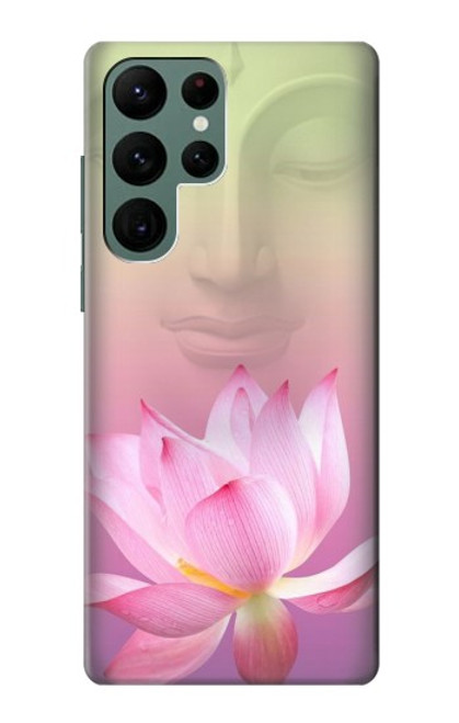 S3511 蓮の花の仏教 Lotus flower Buddhism Samsung Galaxy S22 Ultra バックケース、フリップケース・カバー