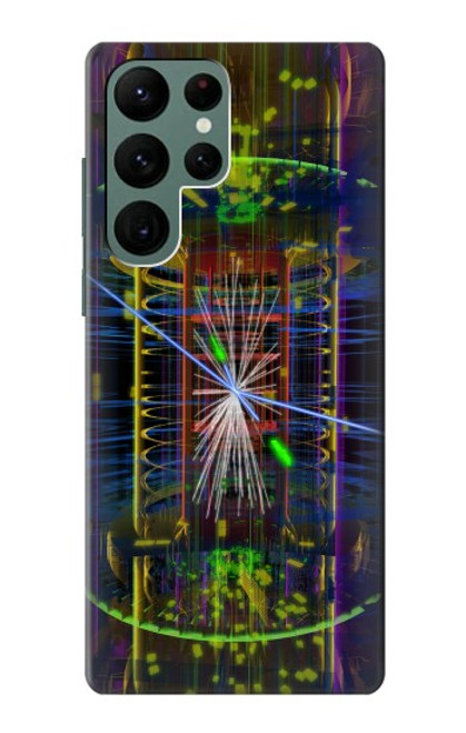 S3545 量子粒子衝突 Quantum Particle Collision Samsung Galaxy S22 Ultra バックケース、フリップケース・カバー