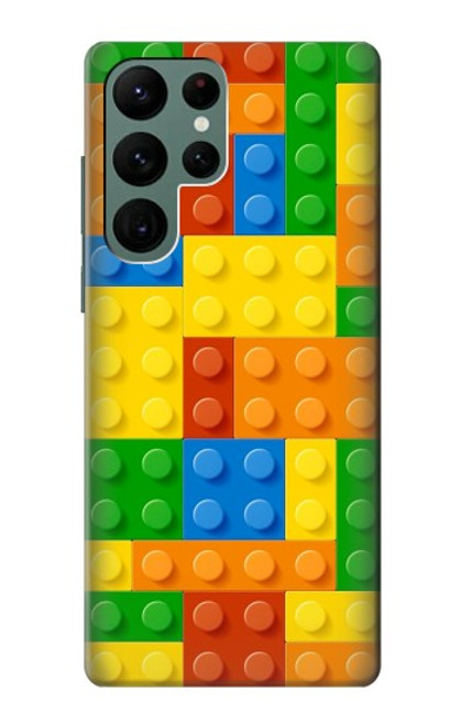 S3595 レンガのおもちゃ Brick Toy Samsung Galaxy S22 Ultra バックケース、フリップケース・カバー