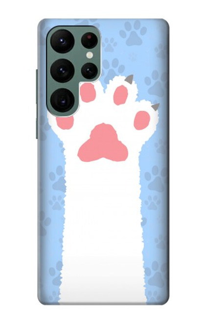 S3618 猫の足 Cat Paw Samsung Galaxy S22 Ultra バックケース、フリップケース・カバー