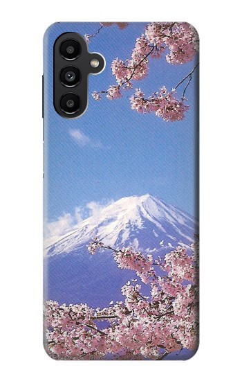 S1060 富士山 桜 Mount Fuji Sakura Cherry Blossom Samsung Galaxy A13 5G バックケース、フリップケース・カバー