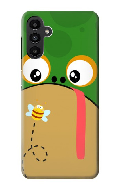 S2765 かわいいカエル ハチ 漫画 Frog Bee Cute Cartoon Samsung Galaxy A13 5G バックケース、フリップケース・カバー