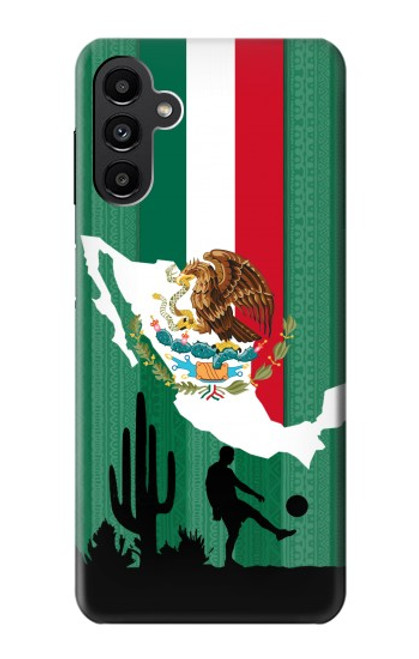 S2994 メキシコサッカー Mexico Football Soccer Map Flag Samsung Galaxy A13 5G バックケース、フリップケース・カバー