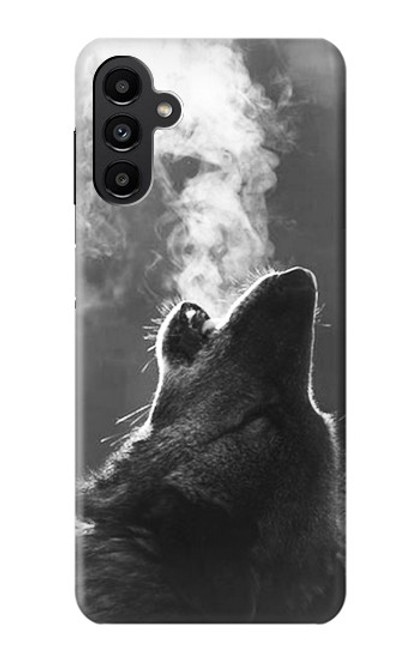 S3505 オオカミ Wolf Howling Samsung Galaxy A13 5G バックケース、フリップケース・カバー