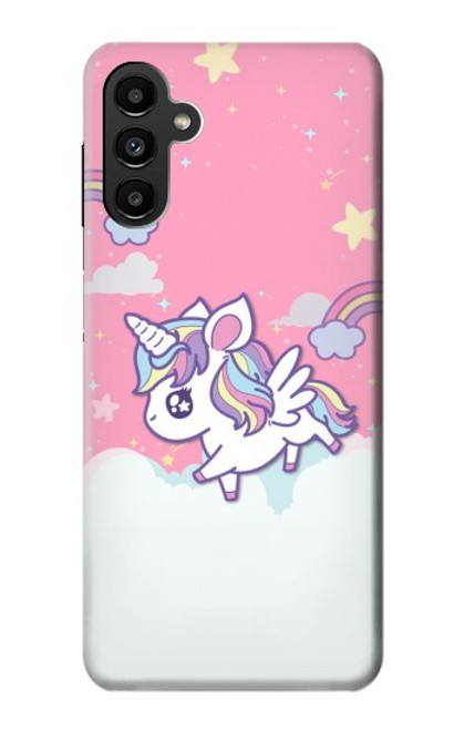 S3518 ユニコーン漫画 Unicorn Cartoon Samsung Galaxy A13 5G バックケース、フリップケース・カバー
