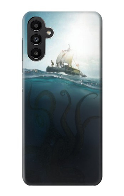 S3540 巨大なタコ Giant Octopus Samsung Galaxy A13 5G バックケース、フリップケース・カバー