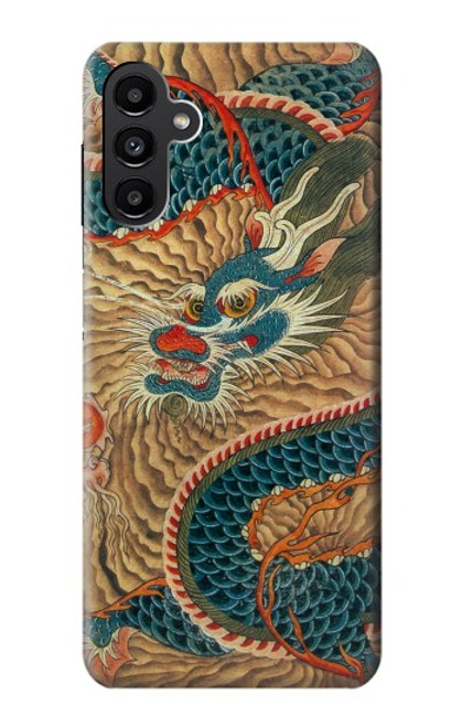 S3541 ドラゴンクラウドペインティング Dragon Cloud Painting Samsung Galaxy A13 5G バックケース、フリップケース・カバー