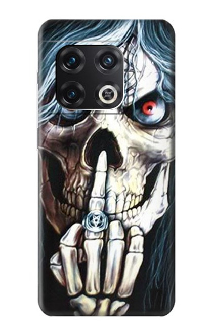 S0222 スカルペンタグラム 五芒星 Skull Pentagram OnePlus 10 Pro バックケース、フリップケース・カバー