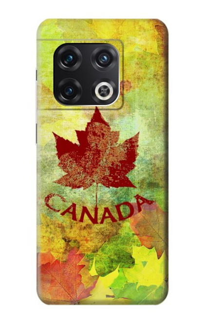 S2523 カナダ秋のメープルリーフ Canada Autumn Maple Leaf OnePlus 10 Pro バックケース、フリップケース・カバー