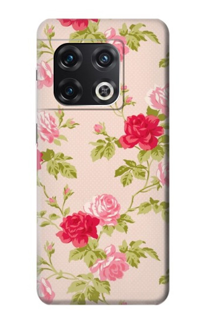 S3037 ローズコテージフローラ Pretty Rose Cottage Flora OnePlus 10 Pro バックケース、フリップケース・カバー