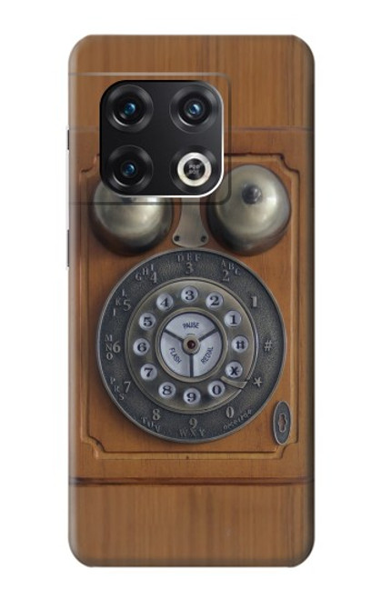 S3146 アンティークウォールレトロ電話 Antique Wall Retro Dial Phone OnePlus 10 Pro バックケース、フリップケース・カバー