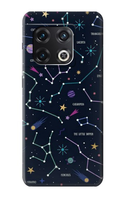 S3220 スターマップ星座星座 Star Map Zodiac Constellations OnePlus 10 Pro バックケース、フリップケース・カバー