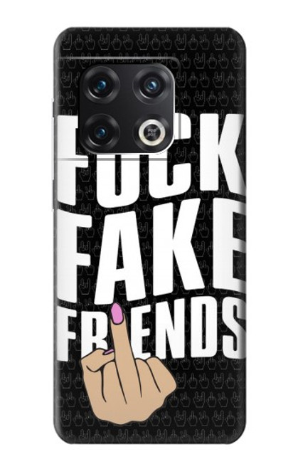S3598 中指の友達 Middle Finger Friend OnePlus 10 Pro バックケース、フリップケース・カバー