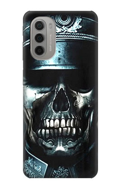 S0754 スカル 兵士 ゾンビ Skull Soldier Zombie Motorola Moto G51 5G バックケース、フリップケース・カバー