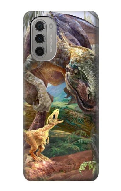 S1290 恐竜T-レックス Dinosaurs T-Rex Motorola Moto G51 5G バックケース、フリップケース・カバー