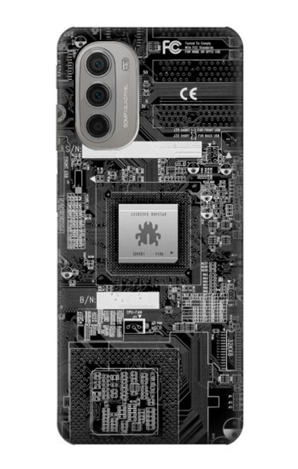 S3434 バグ回路基板のグラフィック Bug Circuit Board Graphic Motorola Moto G51 5G バックケース、フリップケース・カバー