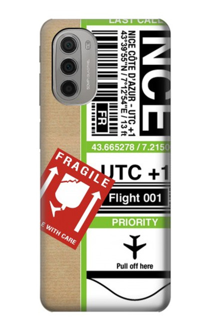 S3543 荷物タグアート Luggage Tag Art Motorola Moto G51 5G バックケース、フリップケース・カバー