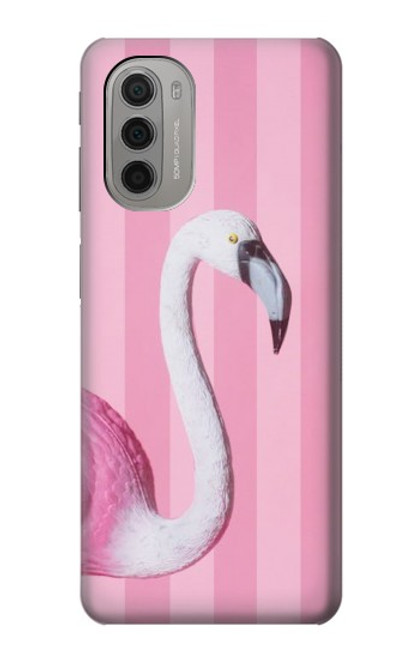 S3805 フラミンゴピンクパステル Flamingo Pink Pastel Motorola Moto G51 5G バックケース、フリップケース・カバー