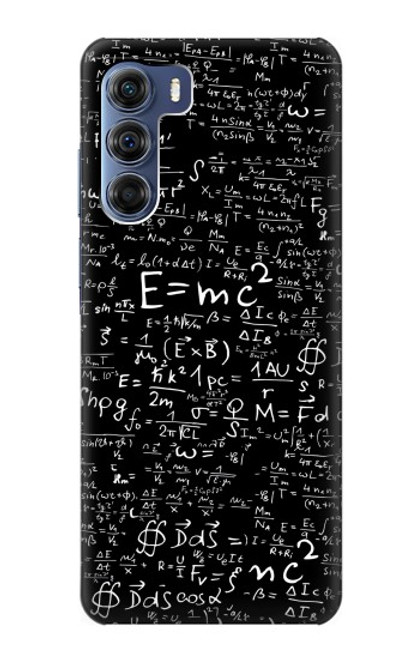 S2574 数学物理学黒板式 Mathematics Physics Blackboard Equation Motorola Edge S30 バックケース、フリップケース・カバー