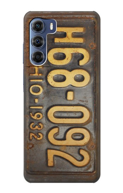 S3228 ヴィンテージ 車のナンバープレート Vintage Car License Plate Motorola Edge S30 バックケース、フリップケース・カバー