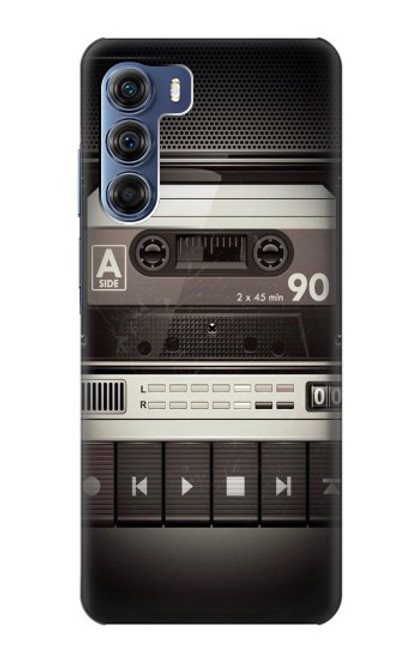 S3501 ビンテージカセットプレーヤー Vintage Cassette Player Motorola Edge S30 バックケース、フリップケース・カバー