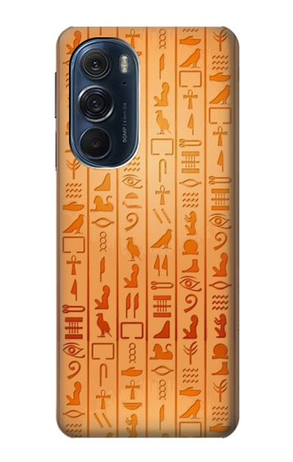 S3440 エジプトの象形文字 Egyptian Hieroglyphs Motorola Edge X30 バックケース、フリップケース・カバー