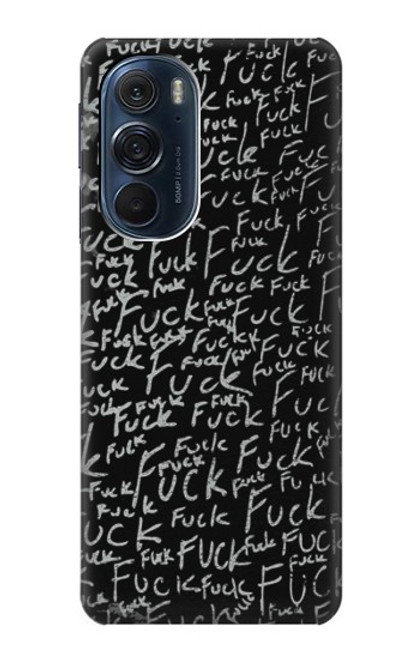 S3478 面白い言葉黒板 Funny Words Blackboard Motorola Edge X30 バックケース、フリップケース・カバー