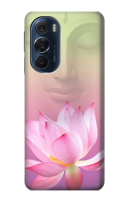 S3511 蓮の花の仏教 Lotus flower Buddhism Motorola Edge X30 バックケース、フリップケース・カバー