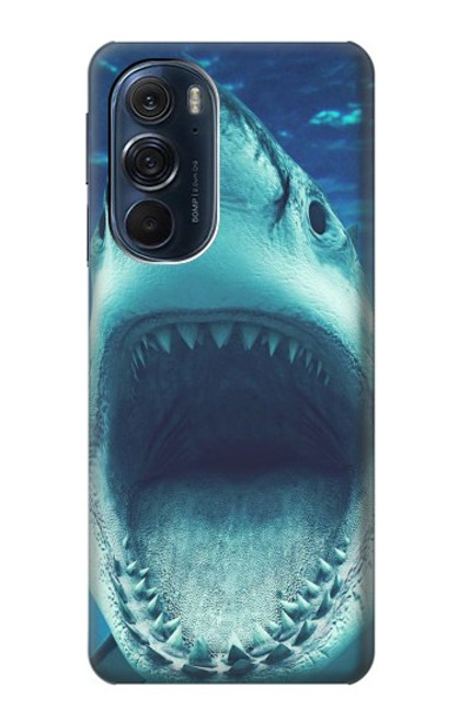 S3548 イタチザメ Tiger Shark Motorola Edge X30 バックケース、フリップケース・カバー