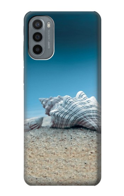 S3213 海 海の貝殻 Sea Shells Under the Sea Motorola Moto G31 バックケース、フリップケース・カバー