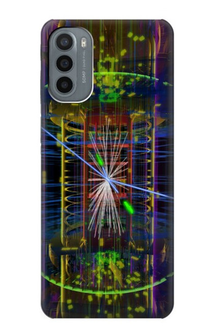 S3545 量子粒子衝突 Quantum Particle Collision Motorola Moto G31 バックケース、フリップケース・カバー