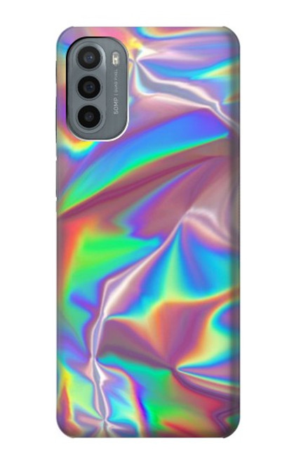 S3597 ホログラフィック写真印刷 Holographic Photo Printed Motorola Moto G31 バックケース、フリップケース・カバー