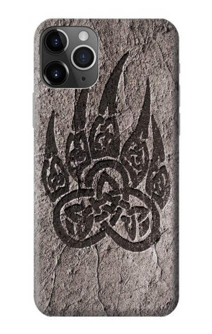 S3832 バイキングノースベアポーバーサーカーズロック Viking Norse Bear Paw Berserkers Rock iPhone 11 Pro バックケース、フリップケース・カバー