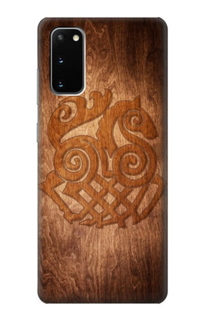 S3830 オーディンロキスレイプニル北欧神話アスガルド Odin Loki Sleipnir Norse Mythology Asgard Samsung Galaxy S20 バックケース、フリップケース・カバー