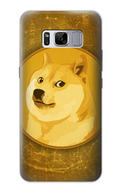 S3826 ドージコイン柴 Dogecoin Shiba Samsung Galaxy S8 Plus バックケース、フリップケース・カバー