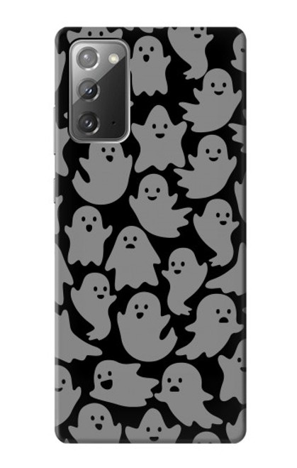 S3835 かわいいゴーストパターン Cute Ghost Pattern Samsung Galaxy Note 20 バックケース、フリップケース・カバー