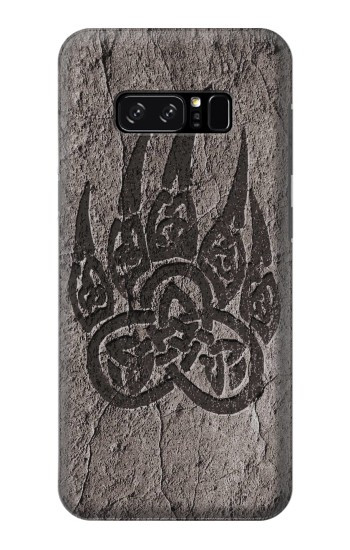 S3832 バイキングノースベアポーバーサーカーズロック Viking Norse Bear Paw Berserkers Rock Note 8 Samsung Galaxy Note8 バックケース、フリップケース・カバー