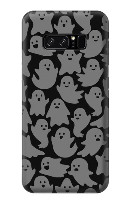 S3835 かわいいゴーストパターン Cute Ghost Pattern Note 8 Samsung Galaxy Note8 バックケース、フリップケース・カバー
