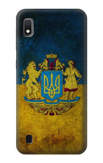 S3858 ウクライナ ヴィンテージ旗 Ukraine Vintage Flag Samsung Galaxy A10 バックケース、フリップケース・カバー