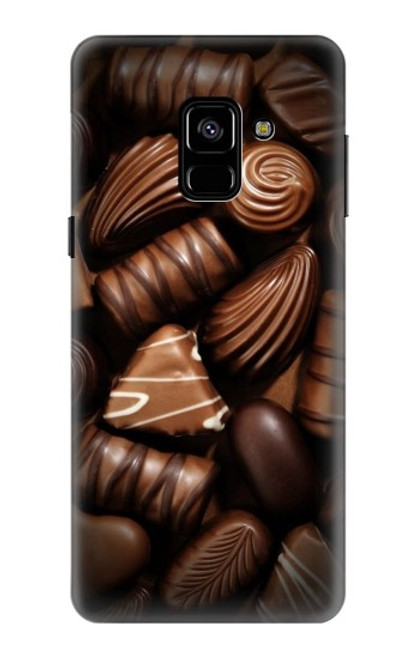 S3840 ダークチョコレートミルク チョコレート Dark Chocolate Milk Chocolate Lovers Samsung Galaxy A8 (2018) バックケース、フリップケース・カバー