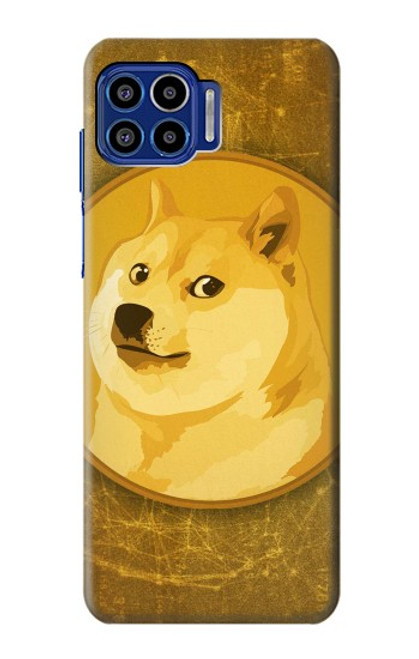 S3826 ドージコイン柴 Dogecoin Shiba Motorola One 5G バックケース、フリップケース・カバー