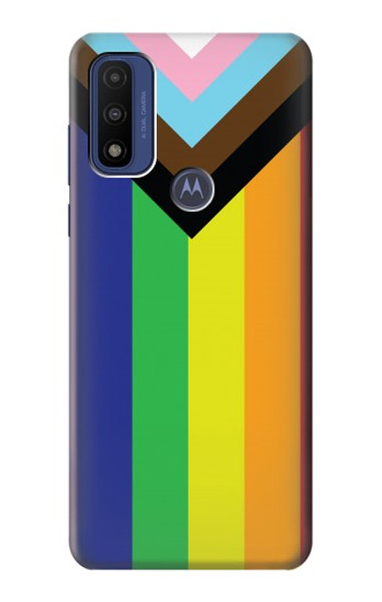 S3846 プライドフラッグLGBT Pride Flag LGBT Motorola G Pure バックケース、フリップケース・カバー