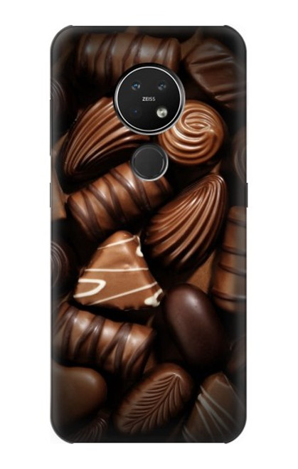 S3840 ダークチョコレートミルク チョコレート Dark Chocolate Milk Chocolate Lovers Nokia 7.2 バックケース、フリップケース・カバー