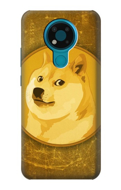 S3826 ドージコイン柴 Dogecoin Shiba Nokia 3.4 バックケース、フリップケース・カバー